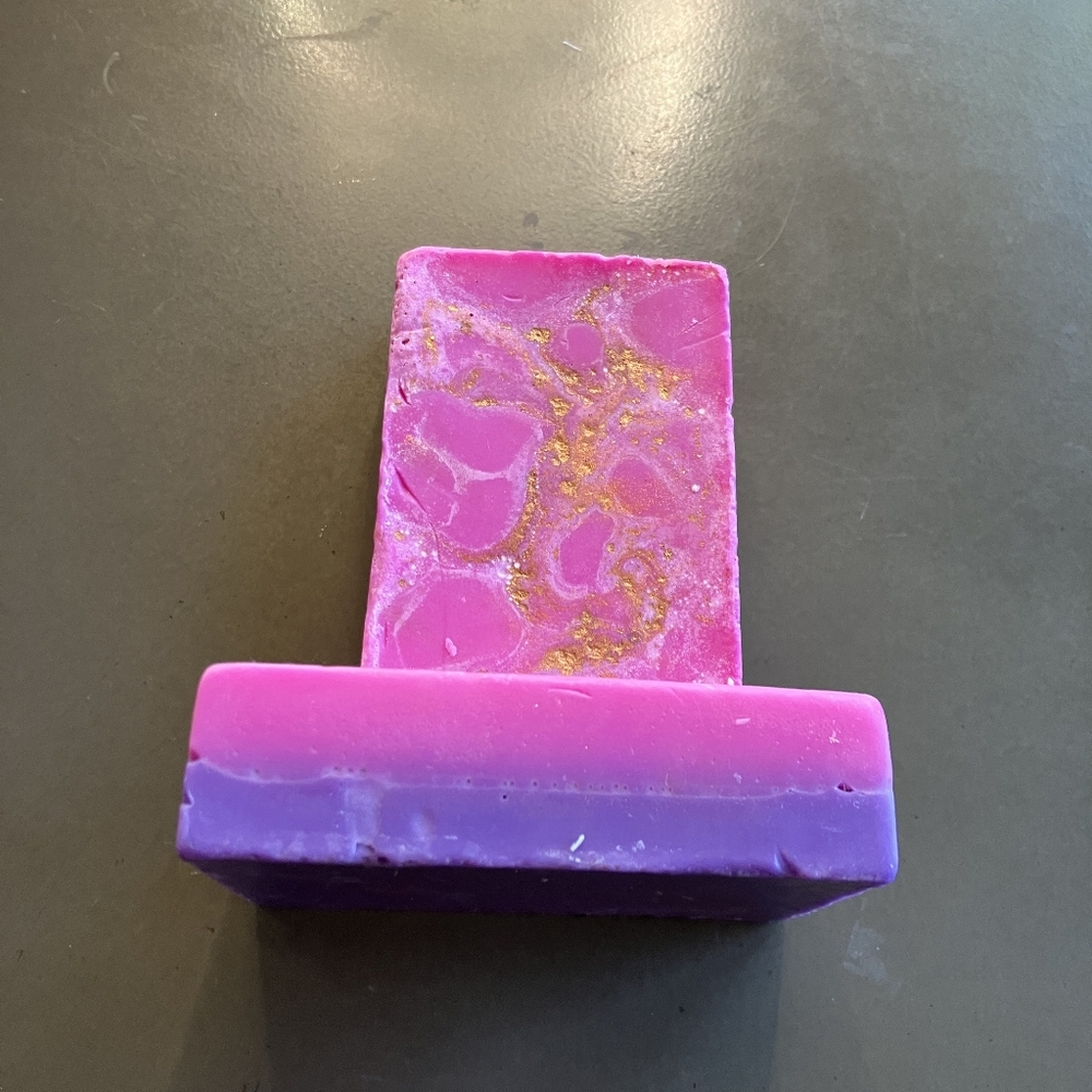 The Lovers Tarot Bar Soap - Cedar Melon Musk Scented Goat's Milk Soap